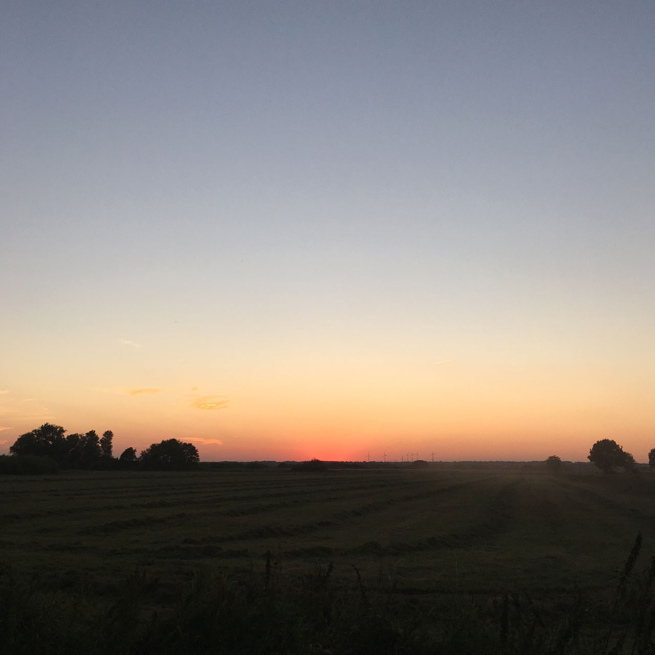 Soirée à Worpswede